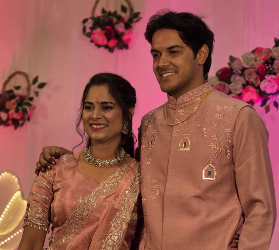 Pratik & Rakhi wedding website